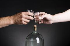 Tvrdý alkohol - ilustrační fotografie