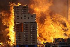 Rozsáhlý požár v Kalifornii