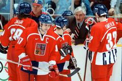 Archivní fotografie z Nagana 1998, olympijské hry, zlato z hokejového turnaje