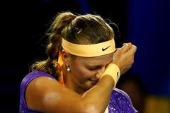 Smutná Petra Kvitová