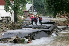 Snímky českých povodní obletěly svět