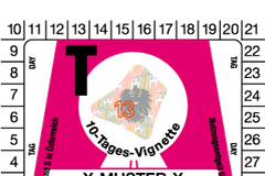 Rakouská dálniční známka