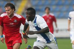 Fotbal, EL, Liberec - Skonto Riga: Dzon Delarge