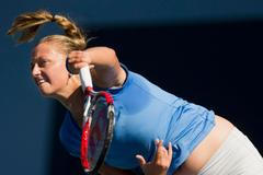 Petra Kvitová na turnaji v Torontu