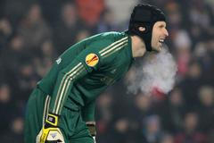 Fotbal, Evropská liga Sparta - Chelsea: Petr Čech