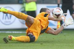 Fotbal, EL, Liberec - Skonto Riga: Přemysl Kovář