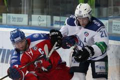 Hokej, KHL, Lev Praha - Dynamo Moskva: Jiří Novotný - Konstantin Gorovikov