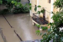 Rokytka při povodni