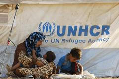 Sýrie - Irák - uprchlík - uprchlický tábor