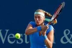 Petra Kvitová na turnaji v Cincinnati