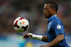 Patrice Evra v kvalifikaci na MS 2014