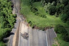 Sesuv na dálnici D8