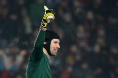 FOTO Čech se radoval, Chelsea si veze ze Sparty vítězství
