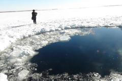 Meteorit padá na Ural