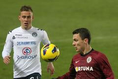Fotbal, Gambrinus liga, Sparta - Slovácko: David Lafata - Petr Reinberk