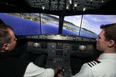 letecký simulátor Airbusu na Smíchově