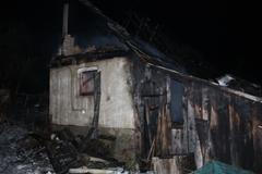 Požár RD v Horní Bečvě