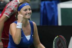 Fed Cup Česko - Austrálie: Petra Kvitová