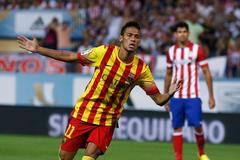 VIDEO Neymar dal první gól za Barcu. Trefil se hlavou