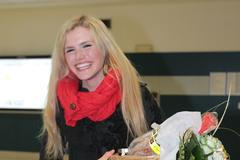 Přílet českých biatlonistů ze SP ve Francii (Gabriela Soukalová)