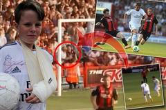 Video střely Cristiana Ronalda, která zlomila zápěstí fanouškovi Bournemouthu