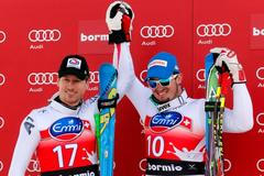 Hannes Reichelt a Dominik Paris, Bormio
