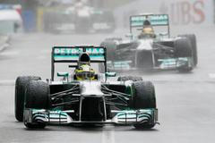 VC Monaka 2013: Nico Rosberg, Mercedes a Lewis Hamilton, Mercedes