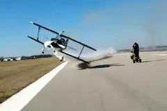 Akrobatické letadlo málem dosedlo na člověka