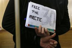 Rusko - Petrohrad - soud - Greenpeace