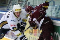 Sparta Praha - Rytíři Kladno: Libor Procházka a Daniel Přibyl