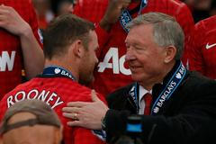 Fotbal, Premier League, Manchester United - Swansea City: loučení Alexe Fergusona; Wayne Rooney