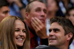 Australian Open: Kim Searsová (přítelkyně Andyho Murrayho)