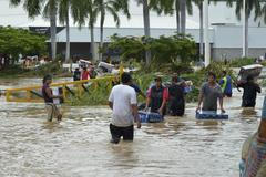 Záplavy v Mexiku 18.9.