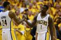 Paul George a Lance Stephenson v play off NBA 2013