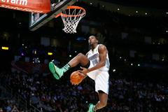 All Star Game NBA - dovednostní soutěž (Kenneth Faried)