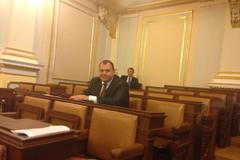 Rozpuštění sněmovny - lavice ODS