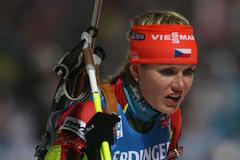 MS v biatlonu 2012, štafeta žen: Gabriela Soukalová