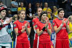 MS ve florbale: Česko - Švédsko