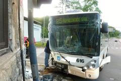 Nehoda autobusu v Liberci