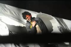 Džochar Carnajev při zatýkání