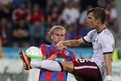 Fotbal, GL, Plzeň - Sparta: František Rajtoral a Lukáš Vácha