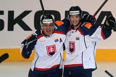 Hokej, Česko - Slovensko: radost Slovenska