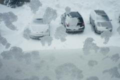 Sníh - zima - auta - kalamita - led