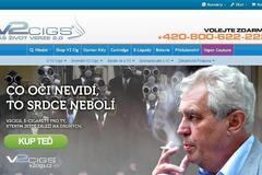 Miloš Zeman v reklamě na cigarety