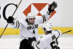 Jaromír Jágr v dresu Dallas Stars