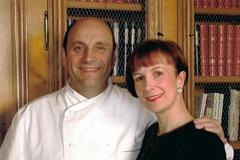 Kuchař Bernard Loiseau s manželkou Dominiqou