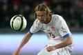 Český fotbalista Jaroslav Plašil v utkání kvalifikace MS 2014 proti Bulharsku.