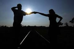 Milenci na kolejích