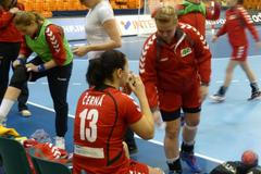 MS v házené 2013 - české házenkářky (Klára Černá)