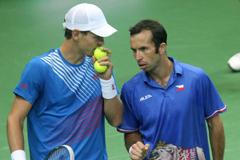 Tenis, DC, Česko - Argentina: čtyřhra - Tomáš Berdych a Radek Štěpánek